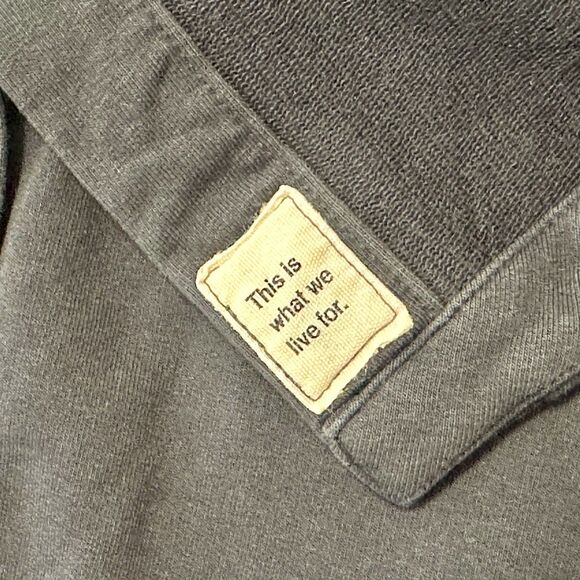 Vuori Shirt Mens Large Boulevard Button Down Collared Jacket Shacket Blue V281 - Picture 5 of 10